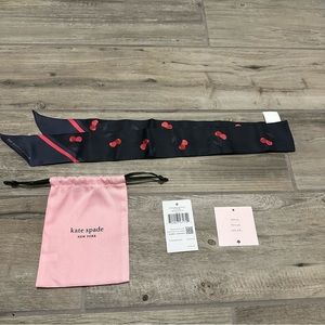 Kate Spade Dancing Cherries Silk Skinny